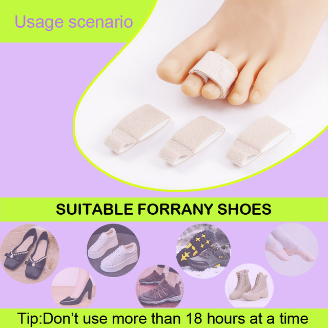 Toe Straightener for Crooked Finger Pain Relief