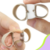 Silicone Toe Separators with Double Holes