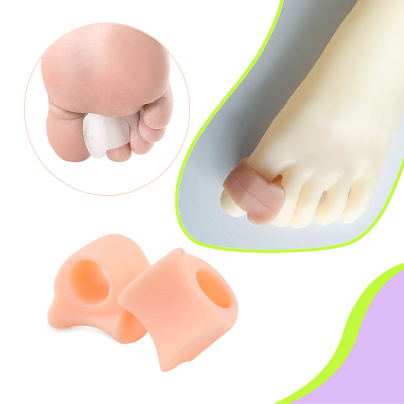 Silicone big toe sleeve