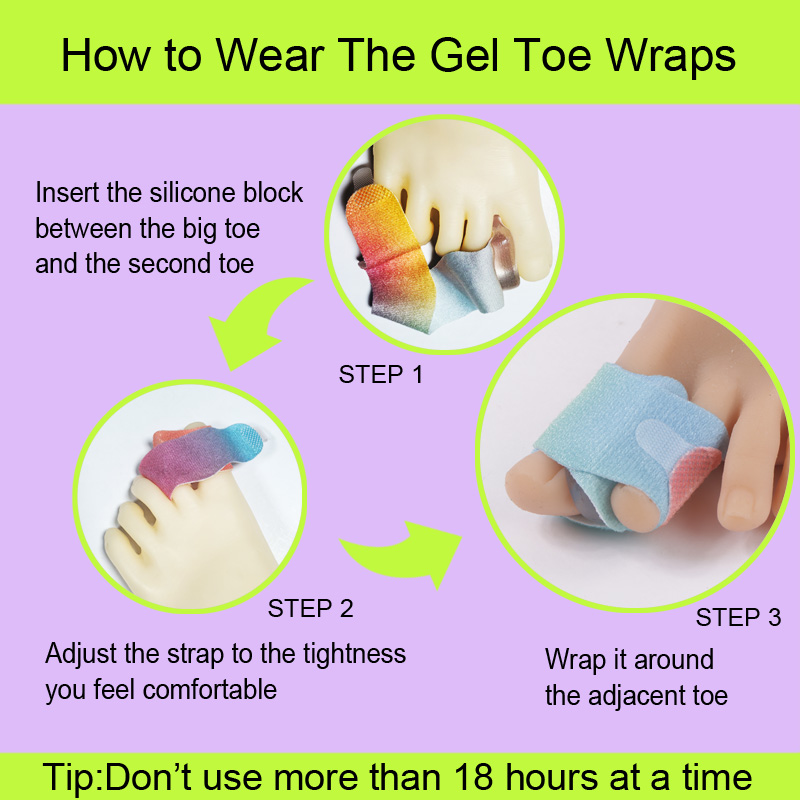 Silicone vs Gel Toe Wrap Application Guide